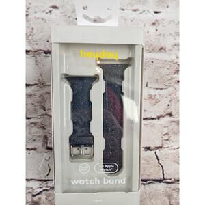 Heyday Apple Watch Band 38-41mm Black Speckle NEW 1 Count